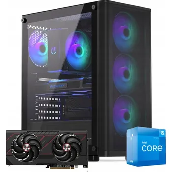Stolní počítač PC pro hráče Intel I5 14400 RX 9070 XT 32 GB 1TB WiFi Počítač