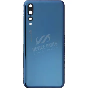 Náhradní kryt pro mobilní telefon Huawei P20 Pro Kryt baterie + čočka a rámeček zadního fotoaparátu blue HQ