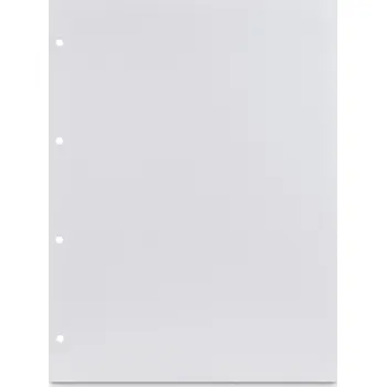 Fotoalbum Fotokarta Hama, 23,3 x 31 cm, perforovaná, 25 listů, bílá