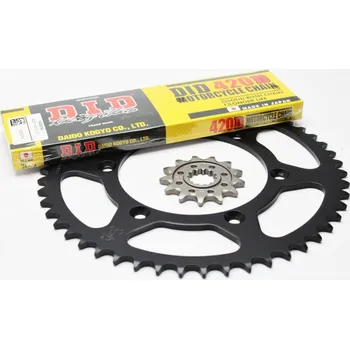 Řetězová sada pro motocykl Řetězová sada D.I.D + JT řady D DID-101-191