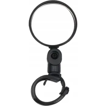 Zrcátko pro motocykl UNIVERZÁLNÍ ZPĚTNÉ ZRCÁTKO NA ŘIDÍTKA KOLA, OTOČNÉ, GUMOVÝ DRŽÁK 50 MM