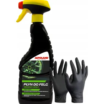 AUTOLAND ČISTIČ RÁFKŮ S NEONOVĚ ZELENÝM EFEKTEM, HUSTÁ PĚNA, SILNÝ, 750 ML