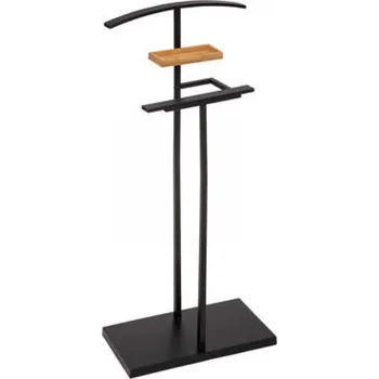 Věšák 5five Simply Smart věšák na oděvy a šperky 114,2 cm černý/bambus