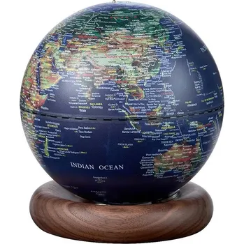 Lampička Bezdrátová LED lampa Gingko Design Atlas Globe Mini G038M.WT modrá 55A