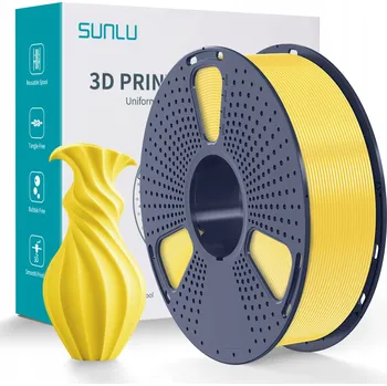Filament Filament SUNLU PLA+ citronově žlutá 1,75 mm 1 kg