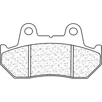 Brzdová destička Brzdové destičky CL BRAKES 2382 S4