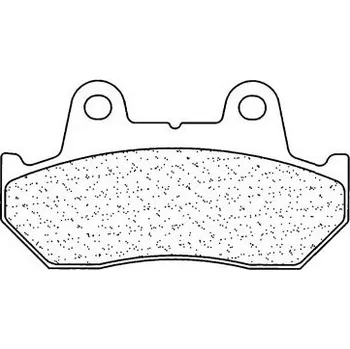 Brzdová destička Brzdové destičky CL BRAKES 3017 MSC