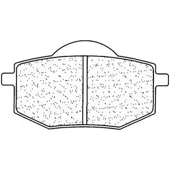 Brzdová destička Brzdové destičky CL BRAKES 2392 S4