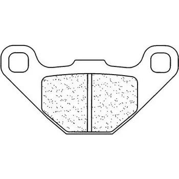 Brzdová destička Brzdové destičky CL BRAKES 2472 S4