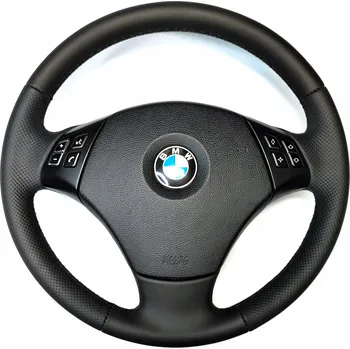 Potah na volant POTAH NA VOLANT BMW E90 E91 PRAVÁ KŮŽE (69)