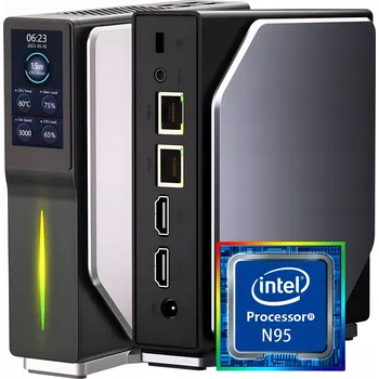 Stolní počítač MiniPC AceMagic S1 Počítač N95 16GB 512GB SSD UHD WiFi5 BT4.2