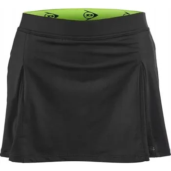Dámská sukně DÁMSKÁ TENISOVÁ SUKNĚ DUNLOP CLUB SKIRT WOMEN BLACK S