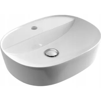Umyvadlo Umyvadlo na desku oválné Excellent RONITY 50 cm bílé