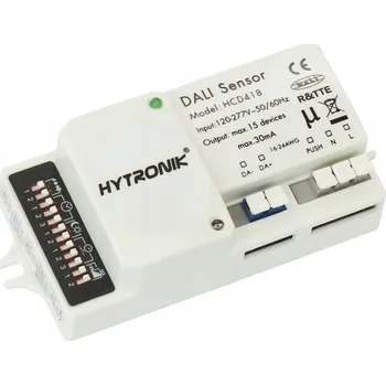 Pohybové čidlo HYTRONIK HCD418 Mikrovlnný senzor pohybu a světla DALI