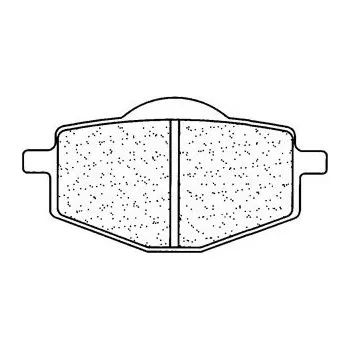 Brzdová destička Brzdové destičky CL BRAKES 2284 ATV1