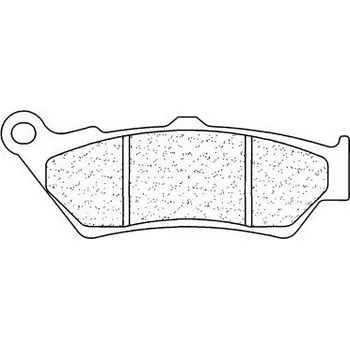 Brzdová destička Brzdové destičky CL BRAKES 2396 S4