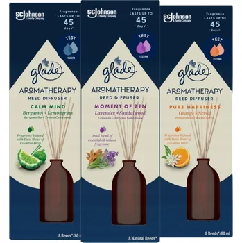 Čajovna Glade Vonné tyčinky Aromatherapy Sada 80ml 3 ks
