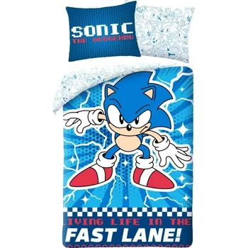 Povlečení Povlečení Sonic Fast Lane 140/200, 70/90 (HA-019550)