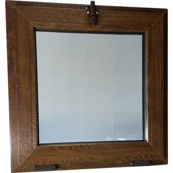 Vrták PVC okna hospodářská 500x600 U ořech oboustranný