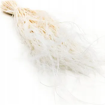 umělá květina Větvička bílé trávy Enchanted kavyl péřovitý 40 cm