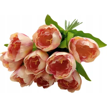 umělá květina Umělé tulipány velká kytice pro aranžmá vázy dekorace vysoká kvalita 38 cm