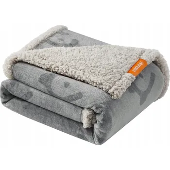 Pelíšek pro psa Songmics deka pro psa šedá 127 cm x 101 cm