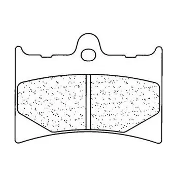 Brzdová destička Brzdové destičky CL BRAKES 2398 S4