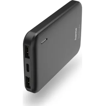 Powerbanka Hama Pocket 5, powerbanka 5000 mAh, 2,1 A, výstup: 2x USB-A