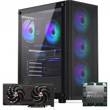 Stolní počítač PC pro hráče Intel I9 GeForce RX 9070 XT 32 GB DDR5 1TB WiFi