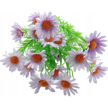 umělá květina Umělá kytice sedmikrásek, dekorační větvička, 40 cm