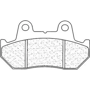 Brzdová destička Brzdové destičky CL BRAKES 2289 S4