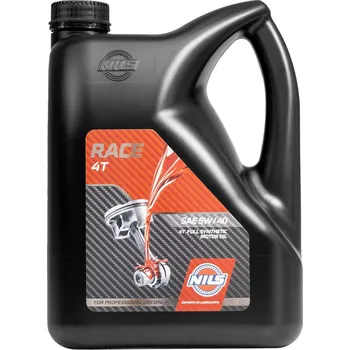Motorový olej NILS motorový olej 4T RACE SAE 5W40 100% syntetic 4L (AKC) (NILS motorový olej 4T RACE SAE 5W40 100% syntetic 4L (AKC))