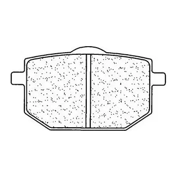 Brzdová destička Brzdové destičky CL BRAKES 2393 S4