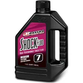 Tlumič řízení MAXIMA závodní OILS olej do centrálního tlumiče závodní SHOCK FLUID MEDIUM 111/390 7WT 946 ML (1 LITR) (12) (AKC) (MAXIMA závodní OILS olej do centrálního tlumiče závodní SHOCK FLUID MEDIUM 111/390 7WT 946 ML (1 LITR) (12) (AKC))