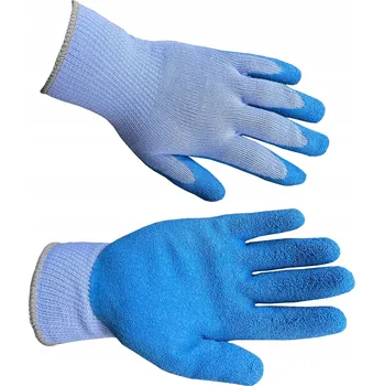 Pracovní oblečení Rukavice Avtostark polyester s latexovým povrchem, velikost 10 - XL, 1 pár