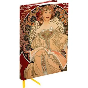 Cizojazyčná kniha Zápisník Flame Tree Mucha Reverie