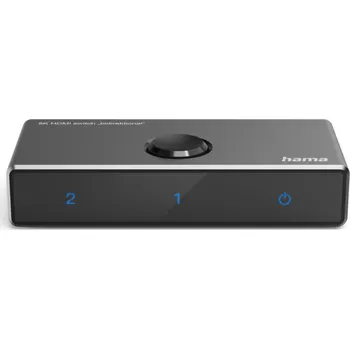 Video kabel Přepínač Hama HDMI 8K 2x1/1x2, obousměrný