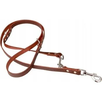 Vodítko pro psa Vodítko Bafpet kožené 18 m