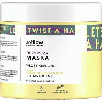 Vlasová regenerace So!flow Vyživující maska na vlnité vlasy 400 ml