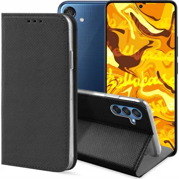 Pouzdro na mobilní telefon Flipové pouzdro Hello Case pro Samsung Galaxy M15 černé