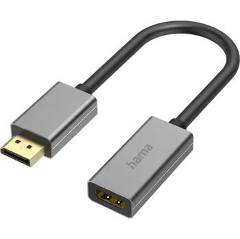 Video kabel Redukce Hama DisplayPort na HDMI, UHD/4K@60 Hz