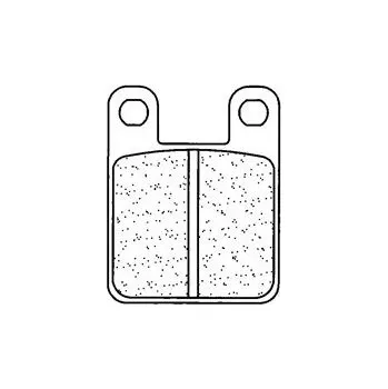 Brzdová destička Brzdové destičky CL BRAKES 2377 S4