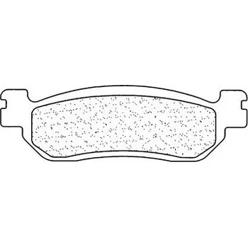 Brzdová destička Brzdové destičky CL BRAKES 3033 MSC