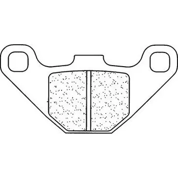 Brzdová destička Brzdové destičky CL BRAKES 2469 S4