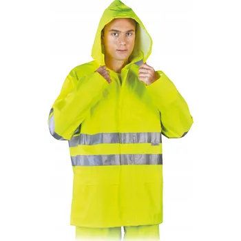 Pláštěnka Reflexní nepromokavá bunda Leber&Hollman Fluer_J, velikost M, žlutá