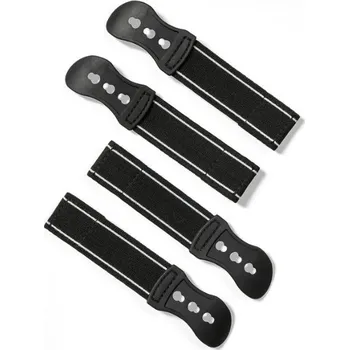 Koňské kamaše BACK ON TRACK Řemínky náhradní ke kamaším AirFlow Back on Track, 4 ks, černé S - 9,5 cm