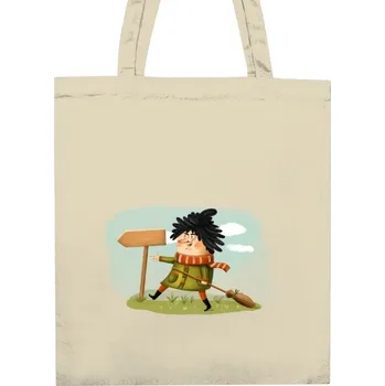 Nákupní taška unisex s potiskem Veselá čarodějnice