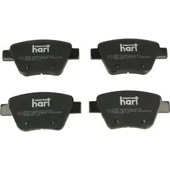 Brzdová destička Hart 228 859 Sada brzdových destiček, kotoučové brzdy