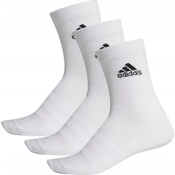 Pánské ponožky Adidas Ponožky Cushioned Sportswear Crew bílé, velikost 46 a větší