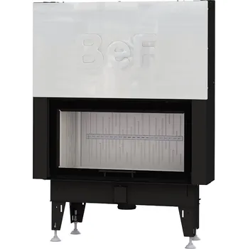 Krbová vložka BEF Home s.r.o. BEF HOME BEF AQUATIC WH V 100 krbová vložka 14,5kW, s výměníkem, černá